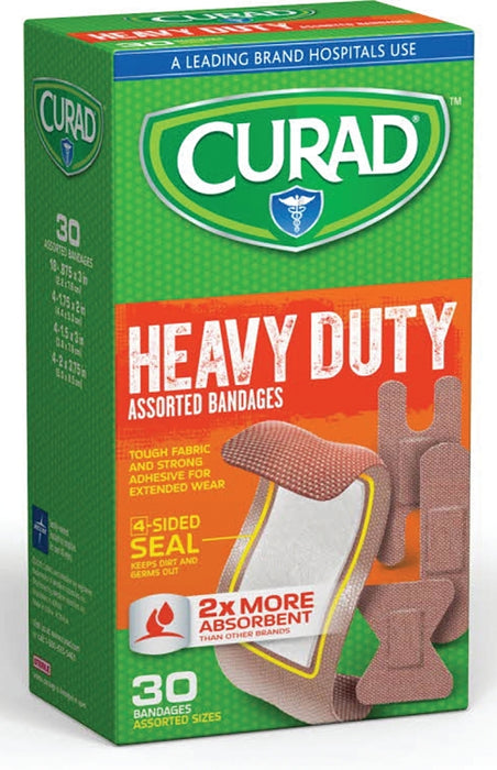 Curad CUR14924RB Adhesive Bandage, Fabric Bandage, 24/CS