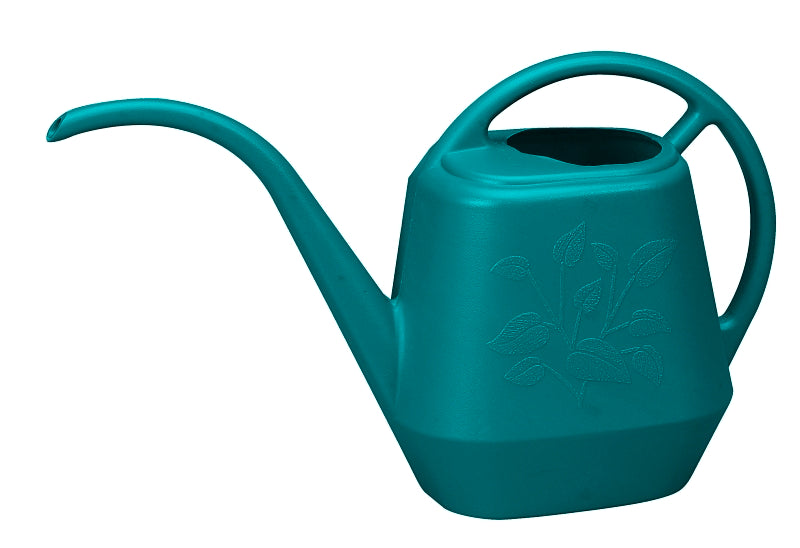 Bloem Aqua Rite AW21-26 Watering Can, 56 oz Can, Narrow Spout, Plastic, Bermuda Teal