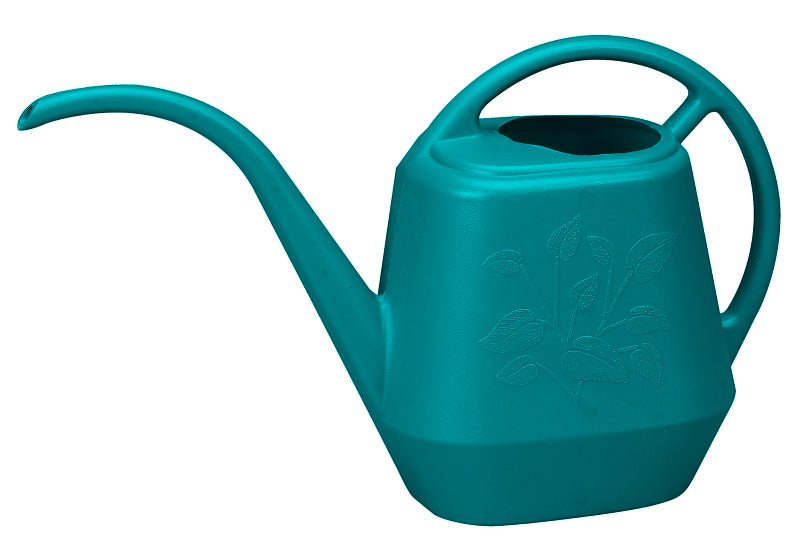 Bloem Aqua Rite JW41-26 Watering Can, 1.1 gal Can, Extra Long Spout, Plastic, Bermuda Teal