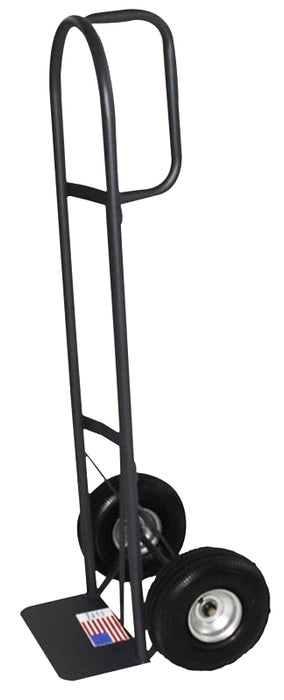 Milwaukee Hand Truck 30019 Hand Truck, 10 x 4 in, 800 lb, 14 in W Toe Plate, 7-1/2 in D Toe Plate, 800 lb