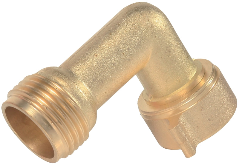 Camco USA 22505 90 deg Hose Elbow, Brass