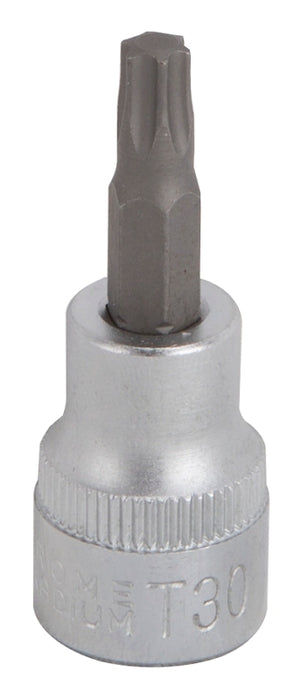 Vulcan 3505001920 Fractional Star Bit Socket, T30 Tip, Chrome