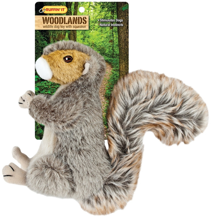 Ruffin'It 16272 Dog Toy, L, Squirrel