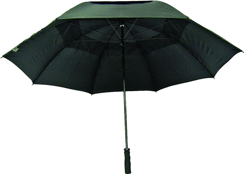 Diamondback TF-08 Umbrella, Round Canopy, Nylon Fabric, Black Fabric, 29 in OAH