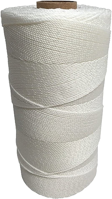 Baron 95401 Seine Twine, #9 Dia, 575 ft L, 13 lb Working Load, Nylon/Poly, White