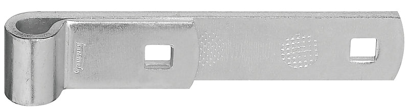 National Hardware N131-060 Strap Hinge, 6 in L x 1-1/4 in W Dimensions, 0.19 in Thick Leaf, Steel, Zinc, 100 lb