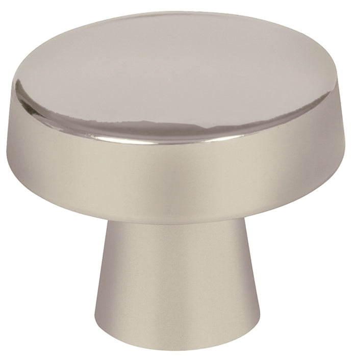 Amerock Blackrock Series BP55270G10 Cabinet Knob, 1-1/16 in Projection, Zinc, Satin Nickel