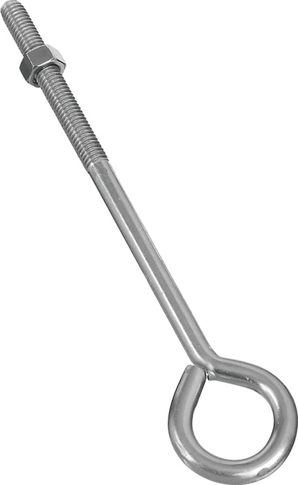 National Hardware N221-671 Eye Bolt, 3/8-16 Thread, 3 in L Thread, 1 in ID Dia Eye, 6.35 in L Shank, 160 lb Working Load