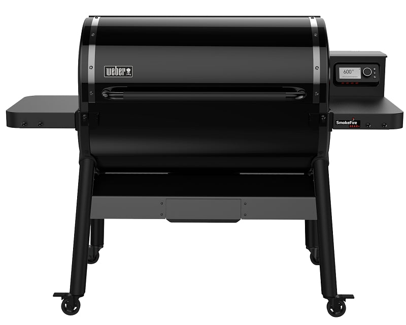 Weber 23722001 Free-Standing Pellet Grill, 1157 sq-in Primary Cooking Surface, Smoker Included: Yes, Black