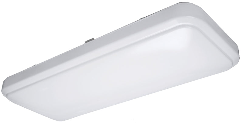 ETI 54647142 Ceiling Light, 120 VAC, 40 W, LED Lamp, 3000 Lumens, 4000 K Color Temp