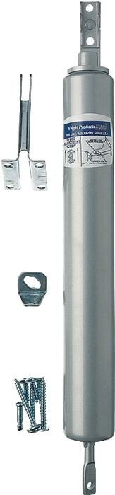 Wright Products V820 Pneumatic Door Closer, Aluminum, 90 deg Opening, Includes: Mounting Hardware