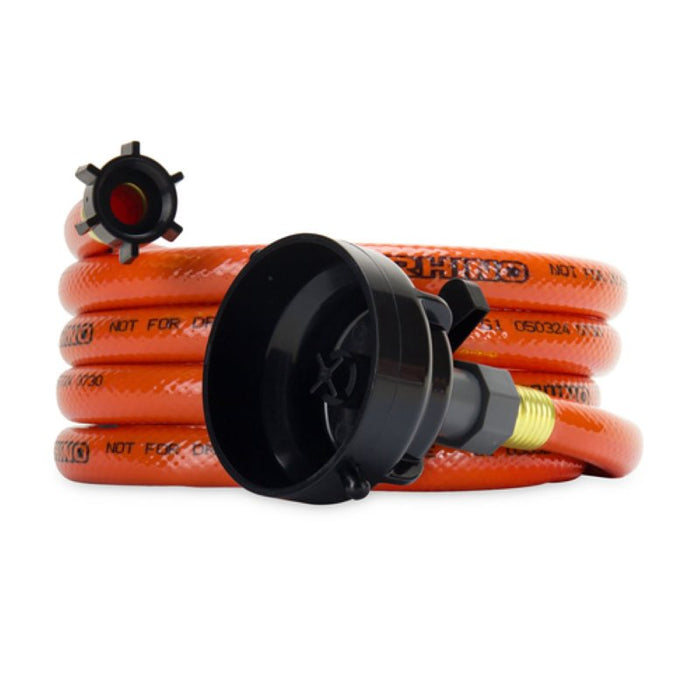 Camco USA RhinoFLEX 22999 Hose System with Rinser Cap, PVC, Orange