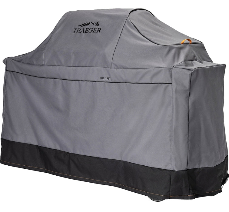 Traeger BAC600 Grill Cover, For: Ironwood Pellet Grill, Vinyl, Gray