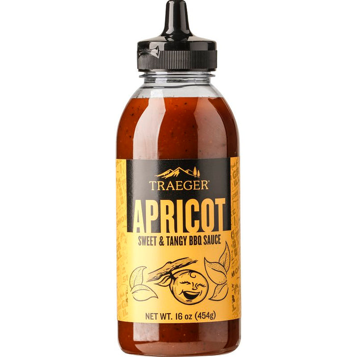 Traeger SAU064 Sweet BBQ Marinade, Apricot, Sweet, 16 oz Bottle