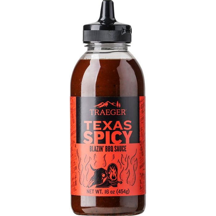 Traeger SAU066 BBQ Marinade, Texas Spicy, 16 oz Bottle