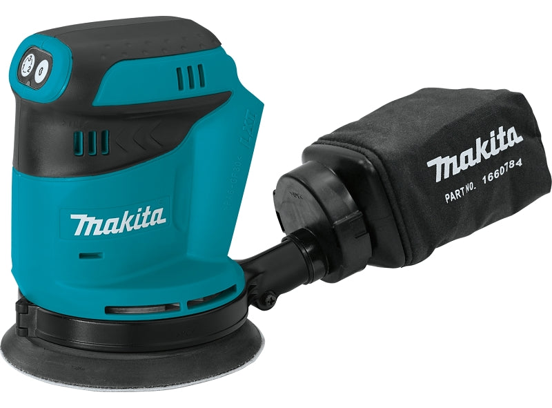 Makita XOB01Z Random Orbit Sander, 5 in Pad/Disc, Hook and Loop Pad/Disc