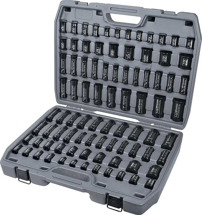 Socket Set 86pc Sae/met Impact