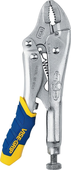 Irwin Fast Release Series 09T Locking Plier, 5 in OAL, 1-1/8 in Jaw Opening, Ergonomic Handle, 3/8 in W Jaw