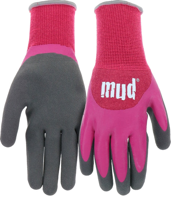 GLOVE LATEX DIP MAGENTA XS/SM