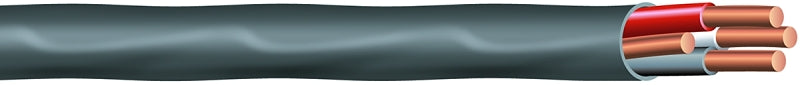 Southwire 63950032 Sheathed Cable, 6 AWG Wire, 3 -Conductor, 50 ft L, Copper Conductor, PVC Insulation