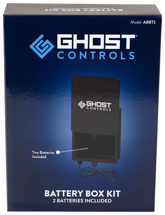 Ghost Controls ABBT2 Battery Box Kit, 12 V Battery, Lead-Acid