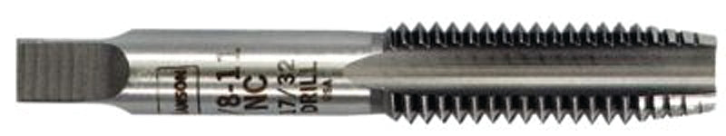 Irwin 8145 Fractional Tap, 1/2 in- 20 NF Thread, Plug Tap Thread, 4-Flute, HCS