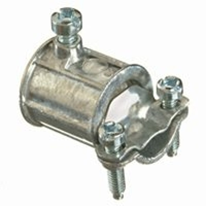 Halex 91530 EMT Combination Conduit Coupling, 1/2 in, Zinc-Plated