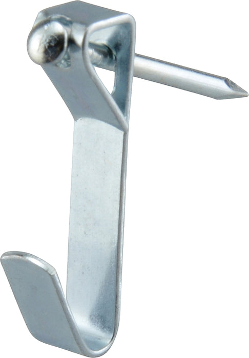 OOK 50051 Conventional Hook, 10 lb, Steel, Zinc