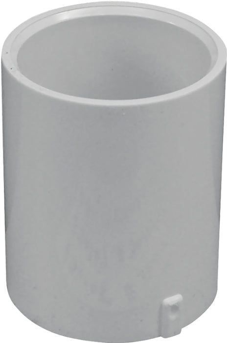 IPEX 435450 Pipe Coupling, 1 in, Socket, PVC, White, SCH 40 Schedule, 450 psi Pressure