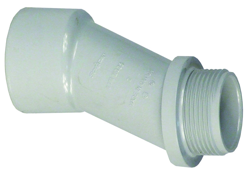 Carlon E995J-CTN Meter Offset Socket x Thread, 4.27 in L, PVC, Black