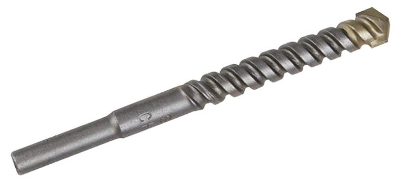 Irwin 61124 Drill Bit, 3/8 in Dia, 4 in OAL, Spiral Flute, 1-Flute, 1/4 in Dia Shank, Straight Shank