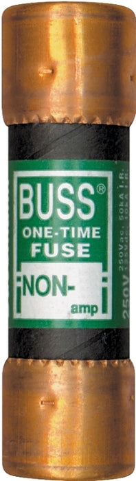 Bussmann BP/NON-25 Fuse, 25 A, 250 VAC, 125 VDC, 50 kA Interrupt, Melamine Body, Cartridge Fuse