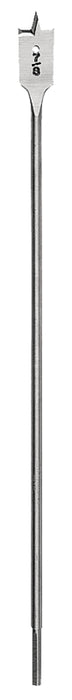 Irwin 88714 Spade Drill Bit, 7/8 in Dia, 16 in OAL, Flat Flute, 1/4 in Dia Shank, Hex Shank