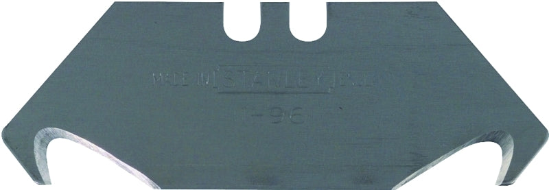 STANLEY 11-961A Hook Blade, 2-1/16 in L, Carbon Steel, 2-Point, 100/PK