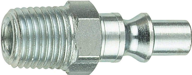 Tru-Flate 12-325 Plug, 1/4 in, MNPT, Steel