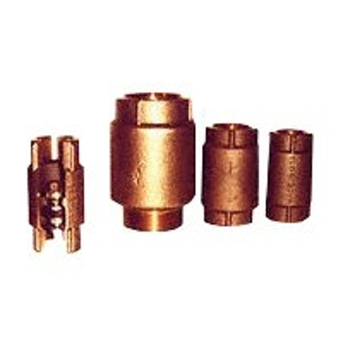 Simmons 500 SB Series 503SB Check Valve, 1 in, FPT, 400 psi Pressure, Silicone Bronze Body