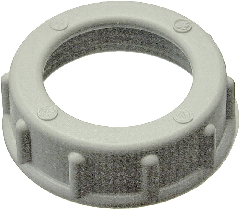 Halex 75212B Conduit Bushing, 1-1/4 in, PVC