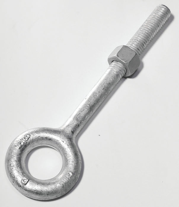 Baron 24-5/16X4-1/4 Eye Bolt, 5/16 in Thread, 2-1/2 in L Thread, 5/8 in ID x 1-1/4 in OD Dia Eye, 4-1/4 in L Shank