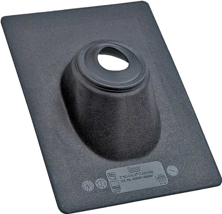 Hercules No-Calk Series 11888 Roof Flashing, 18 in OAL, 18 in OAW, Thermoplastic