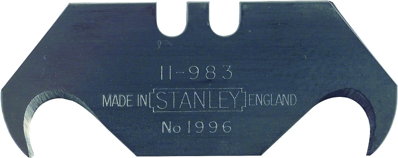 STANLEY 11-983 Hook Blade, 1-7/8 in L, Carbon Steel, 2-Point