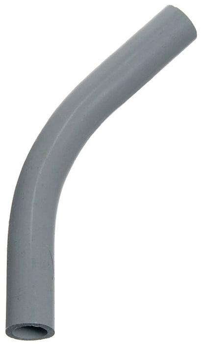 Carlon UA7ADR-CAR Elbow, 1/2 in Trade Size, 45 deg Angle, SCH 40 Schedule Rating, PVC, Plain End, Gray