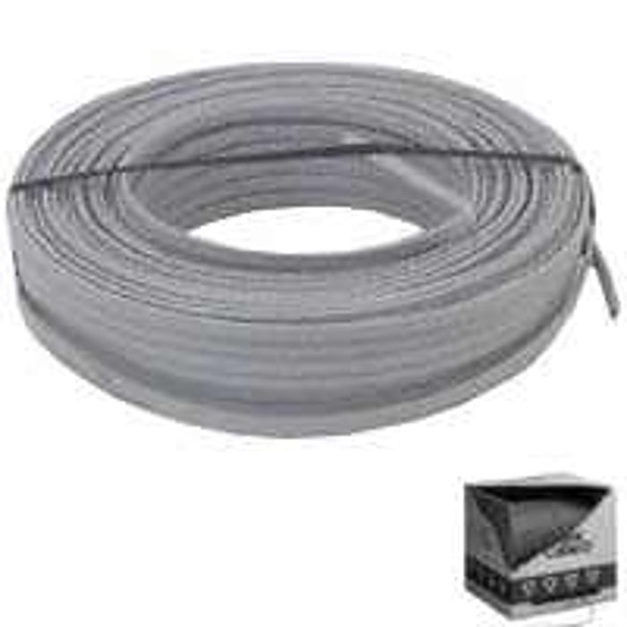 Romex 10/2UF-WGX100 Building Wire, Gray Sheath, #10 AWG Wire, 2-Conductor, 100 ft L, Copper Conductor