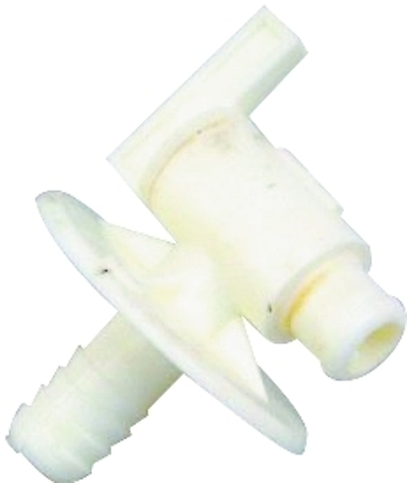 US Hardware RV-394C Water Spigot, Plastic, White