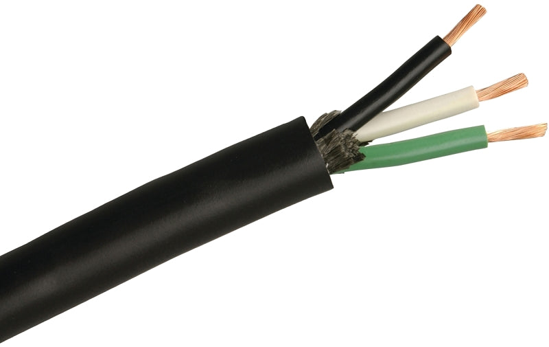 CCI 55044801 Electrical Cable, 10 AWG Wire, 3-Conductor, Copper Conductor, TPE Insulation, TPE Sheath, 300 V