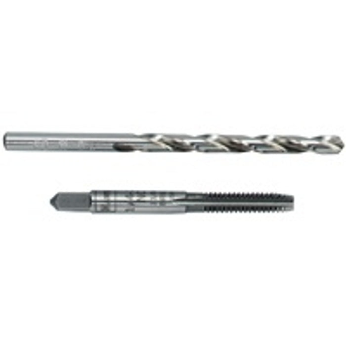 Irwin 80213 Tap and Drill Bit Set, HCS/HSS, 7/64 in Drill Bit