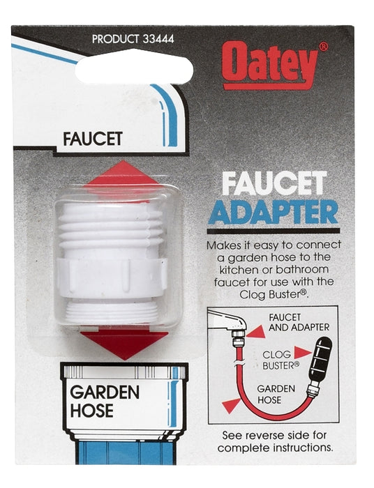 Oatey 33444 Faucet Hose Adapter, 3/4 in