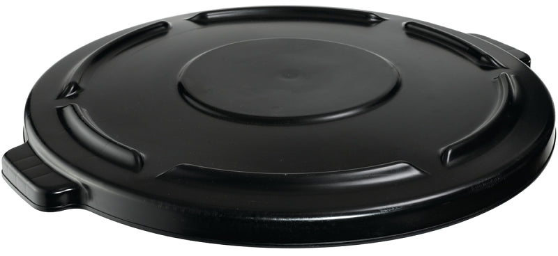 Rubbermaid FG264560BLA Trash Can Lid, Plastic, Black, For: Brute 44 gal Container