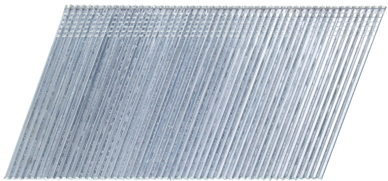 Senco RH21EAA Finish Nail, Glue Collation, 2 in L, 16 Gauge, Galvanized Steel, T-Shaped Head, Smooth Shank