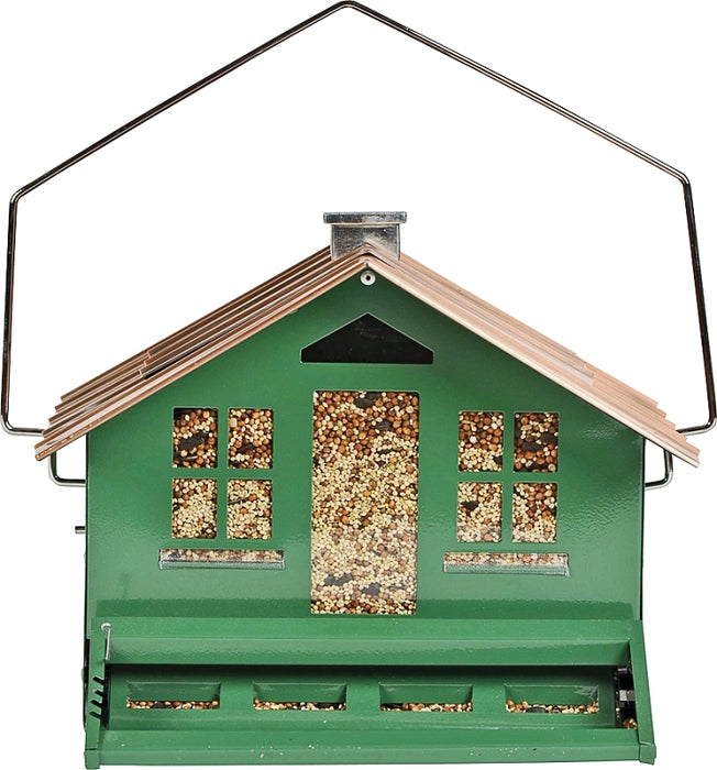 Perky-Pet 339 Squirrel-Proof Wild Bird Feeder, Home, 8 lb, Metal, Hanging/Pole Mounting