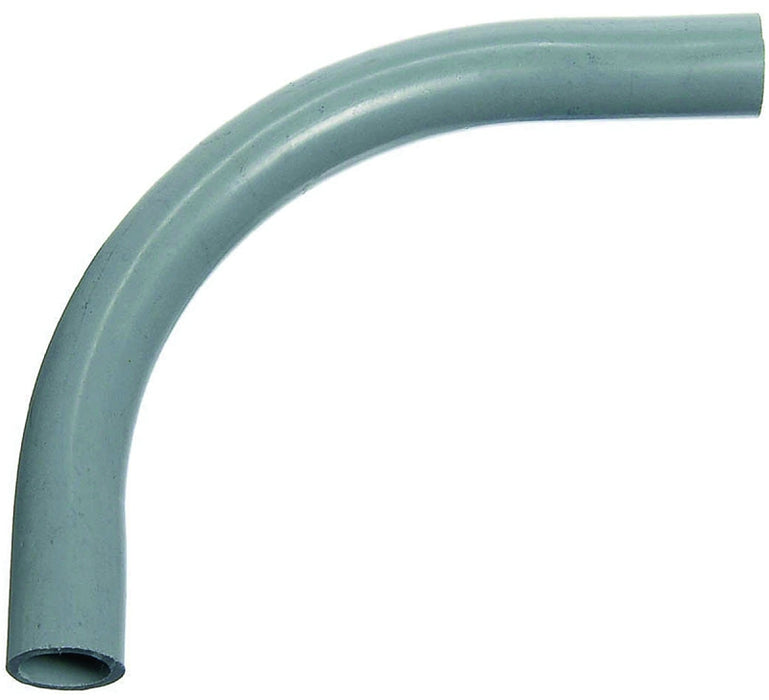 Carlon UA9FJ-UPC Elbow, 2 in Trade Size, 90 deg Angle, SCH 40 Schedule Rating, PVC, 36 in L Radius, Plain End, Gray